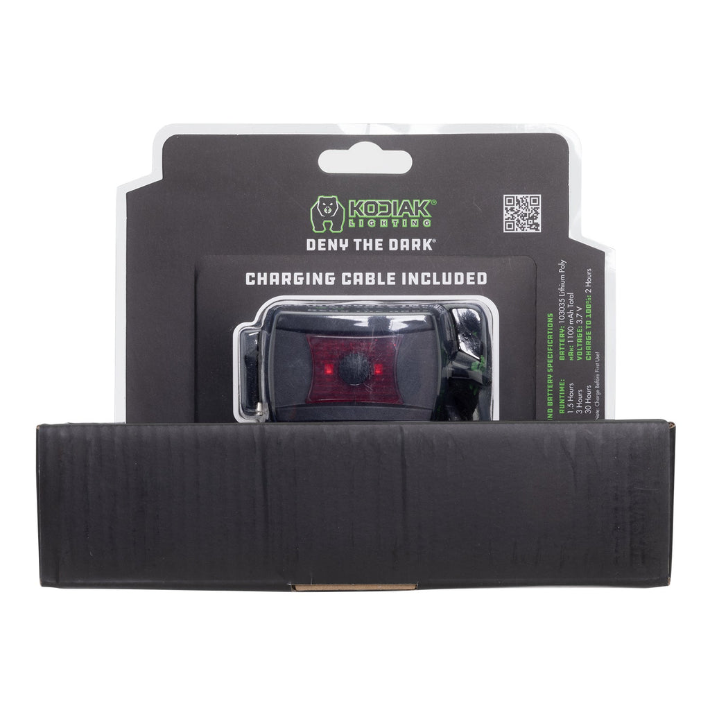 Kodiak® Konvoy® Rechargeable Motion Activated Wide Beam Headlamp