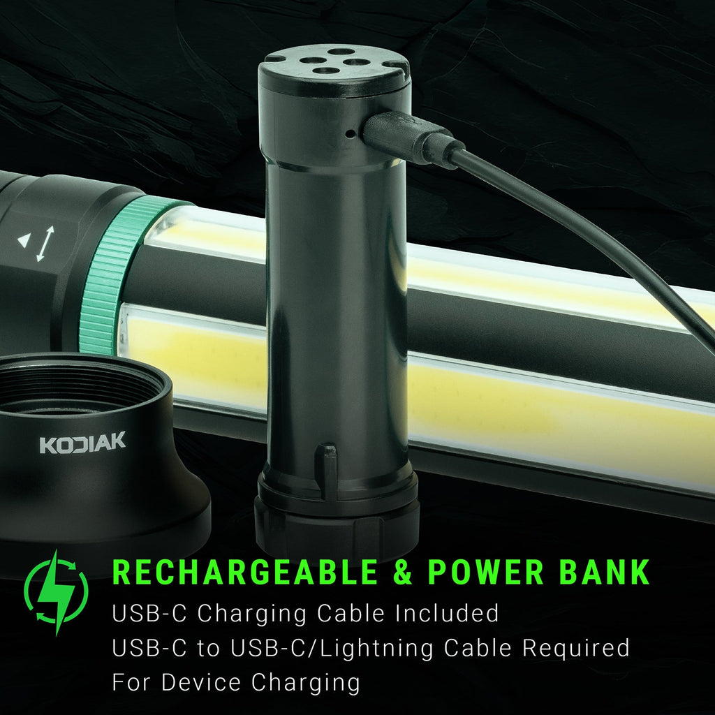 Kodiak® Kuadrant 4-Panel Rechargeable Lantern