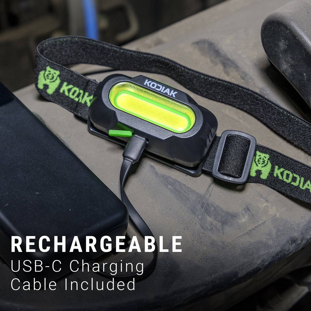 Kodiak® Knight Rechargeable 560 Lumen 5 Mode Headlamp
